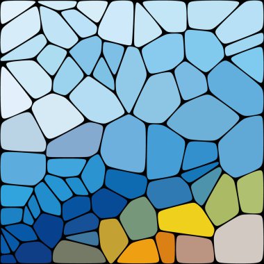 Renkli vektör taşları soyut geometrik arkaplan, poster tasarımı, afiş, broşür Eps10