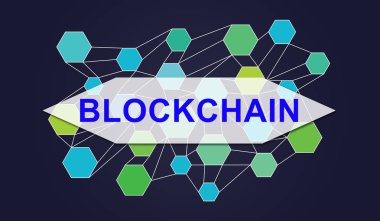 Bir engelleme zinciri konsepti tasviri