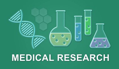 Tıbbi araştırma konseptinin bir yansıması