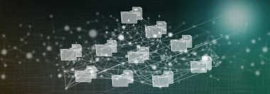 Bir veri bağlantısı kavram gösteren resim