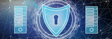 Veri güvenliği kavramının gösterimi