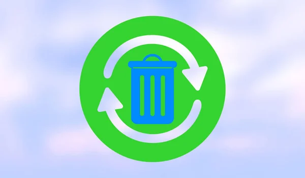 Illustratie Van Een Recyclingconcept — Stockfoto