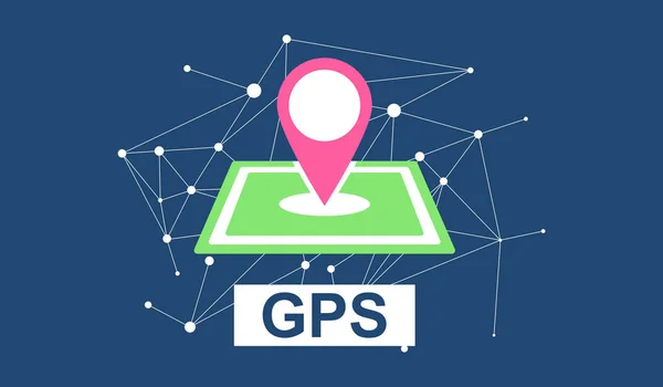 Illustration Concept Gps — Photo