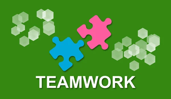 Illustration Eines Teamwork Konzepts — Stockfoto