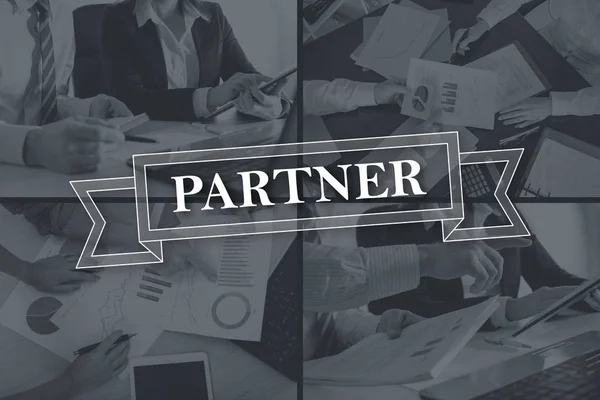 Konzept des Partners — Stockfoto