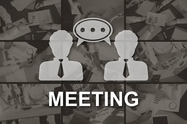 Concepto de reunión — Foto de Stock