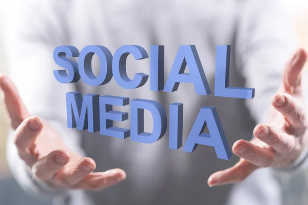 Concetto di Social Media — Foto Stock