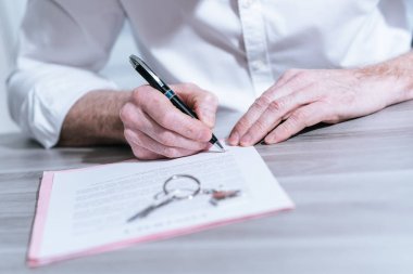 Emlak sözleşme imza (kullanılan Lorem Ipsum metin)