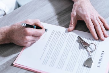 Emlak sözleşme imza (kullanılan Lorem Ipsum metin)