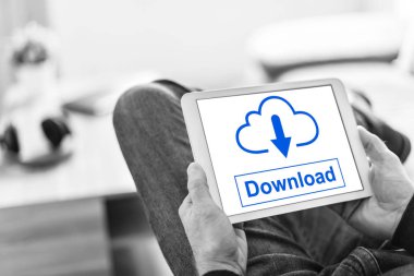 Download veri kavramı bir Tablet