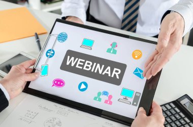 Webinar kavramı üzerinde bir Pano