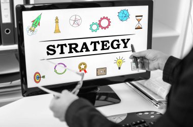 Bilgisayar monitörü stratejisi kavramı
