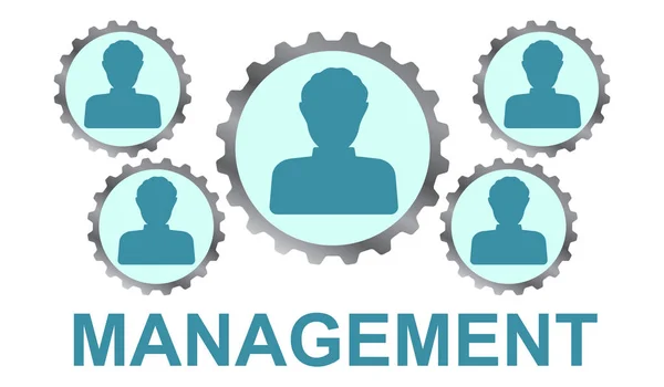 Concept of management — Stock Photo, Image