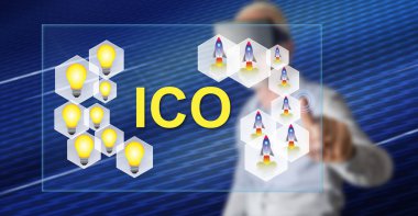 Adam bir ICO kavramı dokunmadan