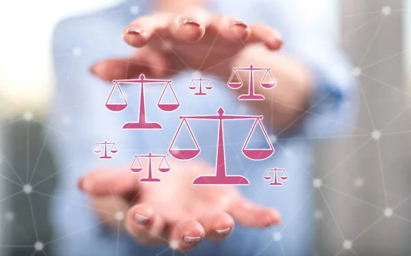 Concept of law — Stock Photo, Image