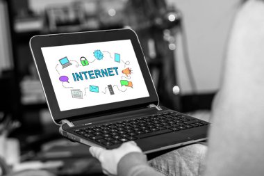 Internet kavramı bir Tablet