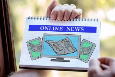 Online haber konsepti üzerine bir not defteri