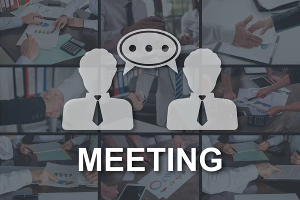 Koncepce setkání — Stock fotografie