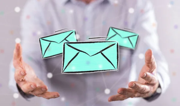 Concept of e-mail — Stock Photo, Image