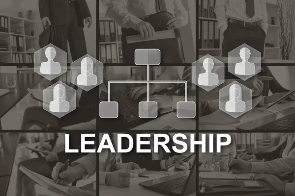 Понятие лидерства — стоковое фото