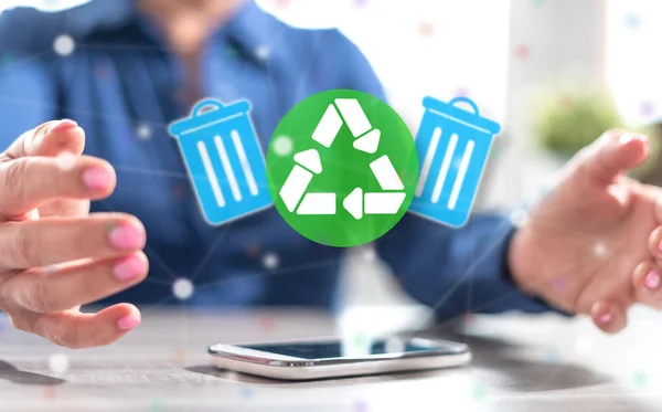 Concepto de reciclado — Foto de Stock