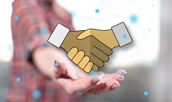 Concept of partnership — Stock Photo, Image