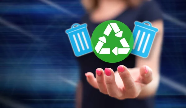 Concepto de reciclado — Foto de Stock