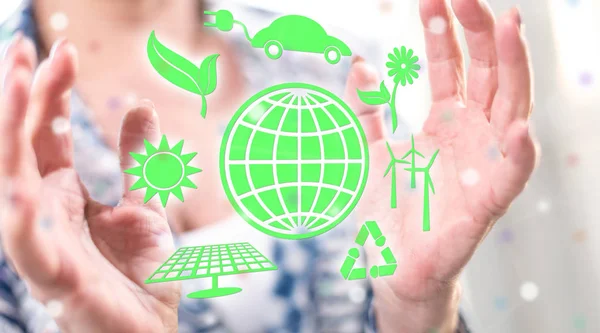 Concept of clean energy — Stock Photo, Image