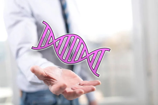 Concept de technologie d'ADN — Photo