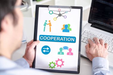 Bir Pano üzerinde işbirliği kavramı