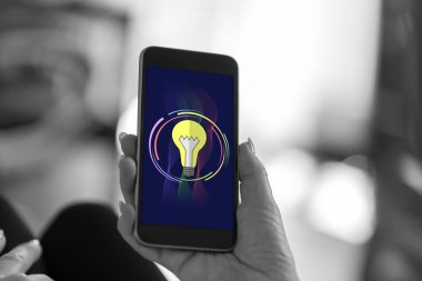 Bir smartphone yenilik kavramı