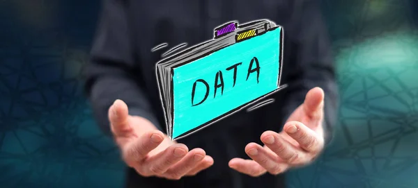 Concept of data — Stock Photo, Image