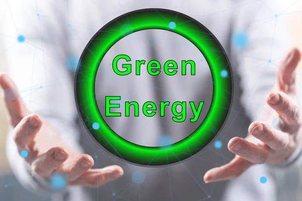 Concetto di energia verde — Foto Stock