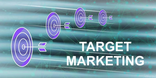 Concept of target marketing — Stock Photo, Image
