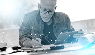 Çalışma planları, ışık etkisi üzerinde mimar