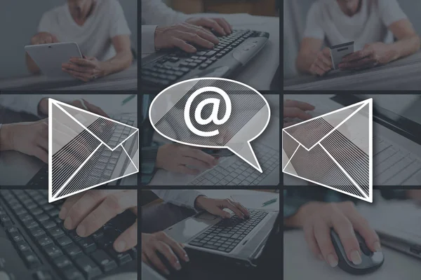 Concept of email — Stock Photo, Image