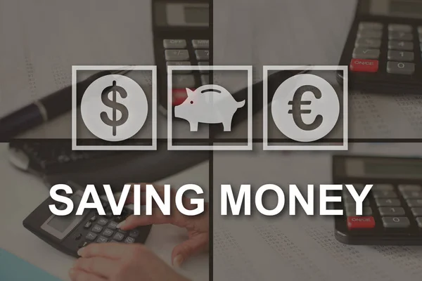Concept of saving money — Stock Photo, Image