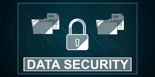 Concept of data security — Stock Photo, Image
