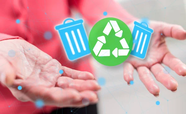 Concepto de reciclado — Foto de Stock