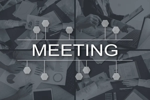 Concept of meeting — Stock Photo, Image