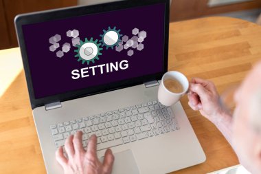 Bir dizüstü bilgisayarda ayarı kavramı