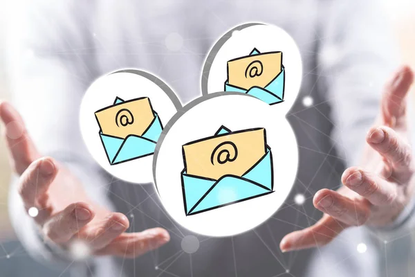 Concept of e-mail — Stock Photo, Image