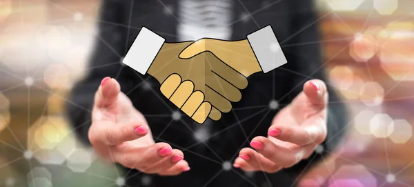 Concept of partnership — Stock Photo, Image