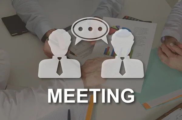 Concept of meeting — Stock Photo, Image
