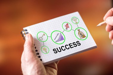 Başarı kavramı üzerinde bir not defteri
