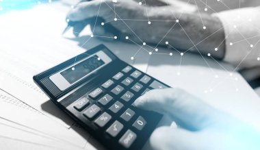 El kullanma hesap makinesi, muhasebe kavramı; çoklu pozlama