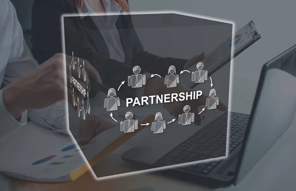Concept de partenariat — Photo