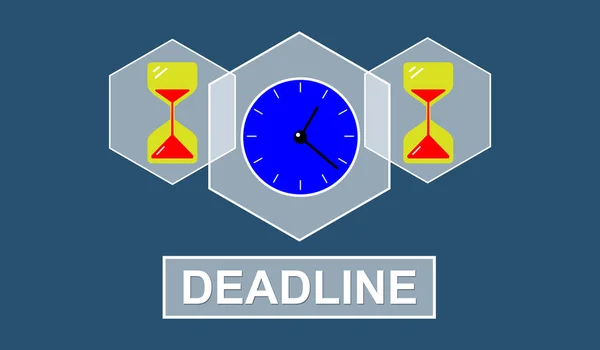 Concept of deadline — Stock Photo, Image