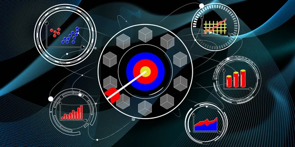 ターゲット マーケティングの概念 — ストック写真