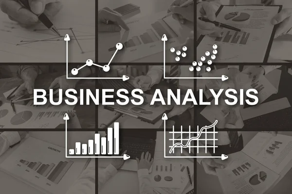 Concept of business analysis — Stock Photo, Image